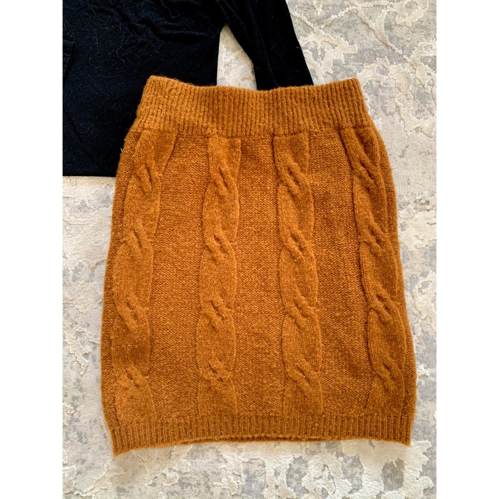 Urban Outfitters Mercer Cable Knit Skirt